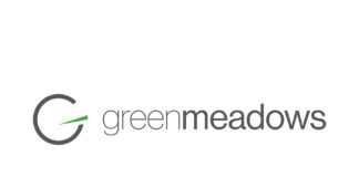 The Hub Craft Selects Green Meadows as Production Partner for Celebrity Cannabis Brands from Paul Pierce, Freeway Rick Ross, Gary Payton, among others green meadows logo white background lowercase sans serif black font reading green meadow to the right of a simple G
