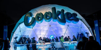 Exhibits, Booth Space, and Other Trade Show Expenses Trade show expenses Cookies booth Mike Rosati photo mg Magazine