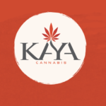 Kaya Now Appoints Jamie Solis as Editor in Chief of High There KAYA logo red background white circle logo KAYA inn gray writing with a red cannabis leaf above the letters