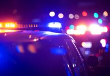 American Basketball Star Arrested in Russia Sirens-flashing bright lights