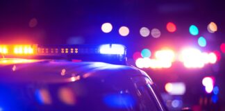 American Basketball Star Arrested in Russia Sirens-flashing bright lights