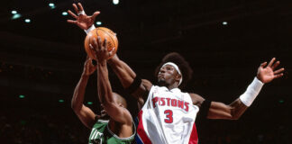 NBA Hall of Famer Ben Wallace & Michigan-Based Rair Launch Undrafted®, An Exclusive Cannabis Product Line ben wallace blocking a lay up with his arm stretched out above the shooter