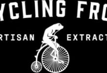 Calls for THC to be more accessible and affordable cycling frog logo black background white writing and image text reads Cycling Frog artisan extracts and a frog riding an old style bicycle with a big front wheel and small back wheel