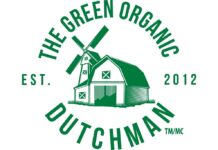 The Green Organic Dutchman Holdings Ltd. Announces Closing of Previously Announced Marketed Public Offering of Units white background green logo a dutch farmhouse and windmill with the green organic dutchman printed so that it encircles the barn