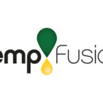 HempFusion Subsidiary Sagely Naturals Launches Into 3,700 Stores at Top US Retailer hempfusion logo white background hemp in bold black letters followed by a green and yellow tear drop then the word fusion in a thin black font