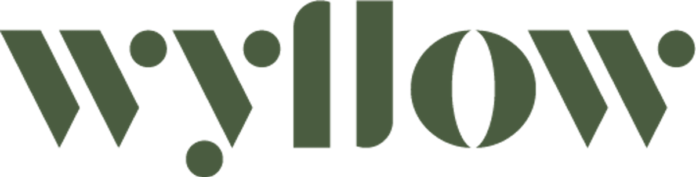 wyllow logo white background dark green lowercase letters spelling wyllow