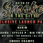 Black Market Group Taps Hip Hop Artist Rakim to Host Epic Launch Party “Smoke in the City” in NYC on 4/20 Smoke in the City Launch Party Flyer