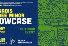 Medgar Evers College Chemistry and Environmental Sciences Department to Host Outdoor Showcase for Groundbreaking Cannabis Degree Minor Program Medgar Evers College Cannabis Degree Showcase flyer