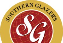 Southern Glazer’s Wine & Spirits to Distribute WBENC-Certified Woman-Owned B GREAT CBD Beverage Shots and Gummies in the U.S. red circle encircled by gold border SG in white cursive in the red circle southern glazerrs wine and spirits in black capital font in gold border