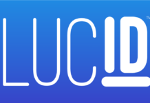 Lucid Green Launches Solution to Eliminate Secondary Stickering and Drive Operational Efficiencies blue background white capital letters reading lucid with the i and the d underlined and bolded