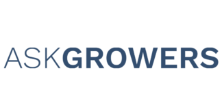 AskGrower Launches Beta Website Connecting Cannabis Consumers to Brands of Their Favorites askgrowers logo white background navy blue text reading askgrowers