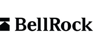 BellRock Brands Announces Management Change white background black font reading bellrock with a black geometric bell to the left of the word