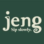 CBD Cocktail Company Jeng Adds Dylan Hundley as Strategic Advisor jeng logo green background and cream text reading jeng sip slowly