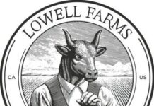 Lowell Farms Inc. Welcomes Summer Frein and Ann Lawrence to Board of Directors white background black circular logo with a person with the head of a cow in the center and lowell farms printed at the top