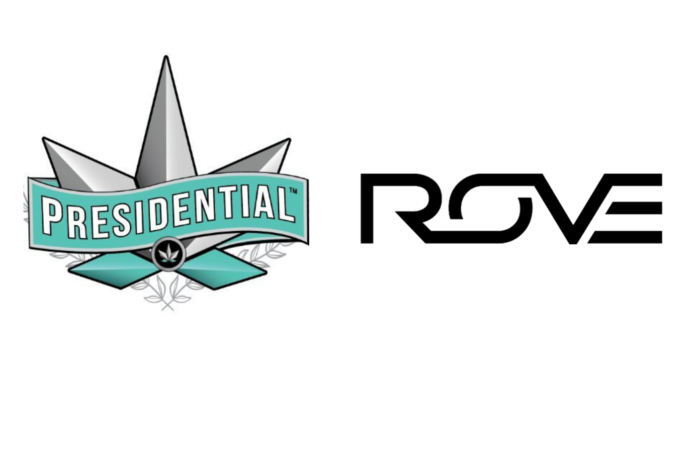 presidential and rove logos on white background