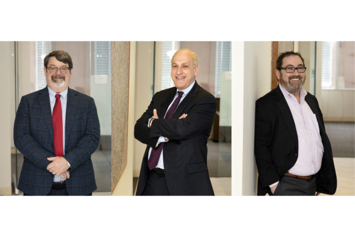 professional photos of three prince lobel lawyers