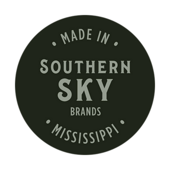 southern sky brands logo green circle light green text