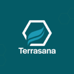 Terrasana Cannabis Joins Cause to Release Prisoners of Unjust War on Drugs terrasana logo teal background white text with a white outline of a hexagon encasing a light blue leaf