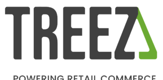 Treez Retail Customers Record Massive Increases in Cashless Payment Sales During 4/20 Cannabis Holiday treez logo white background black text reading treez in capital letters powering retail cannabis is print below in smaller capital black font