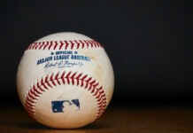 How to Advertise CBD Products with Major League Baseball South Tyrol, Italy - May 20 2019: Used Major League Baseball (MLB) Baseball