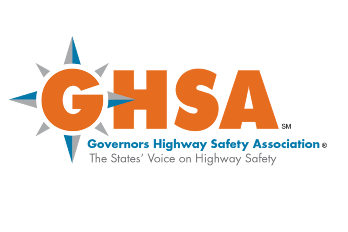 GHSA logo white background orange text