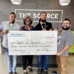 The Source+ Raises $12,563.18to Benefit Friends of Parkinson’s The-Source Friends-of-Parkinsons-Check-Presentation Courtesy-of-The-Source