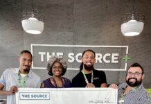 The Source+ Raises $12,563.18to Benefit Friends of Parkinson’s The-Source Friends-of-Parkinsons-Check-Presentation Courtesy-of-The-Source