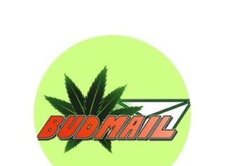 Budmail Announces Launch of Dispensary E-commerce Platform budmail logo in green circle with red text and a cannabis leaf