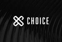 Choice Consolidation Corp. announces winding-up and redemption date logo black background white text and geometric graphic