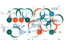 Use the Right Technology for Sophisticated Decisioning Abstract colored circles
