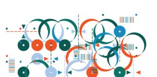 Use the Right Technology for Sophisticated Decisioning Abstract colored circles