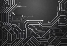 16 Influential Technology Companies raster version of Black Abstract background of digital technologies