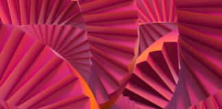 Mastering the Art of the Upsell stairs abstract illusion Escher's inspired background