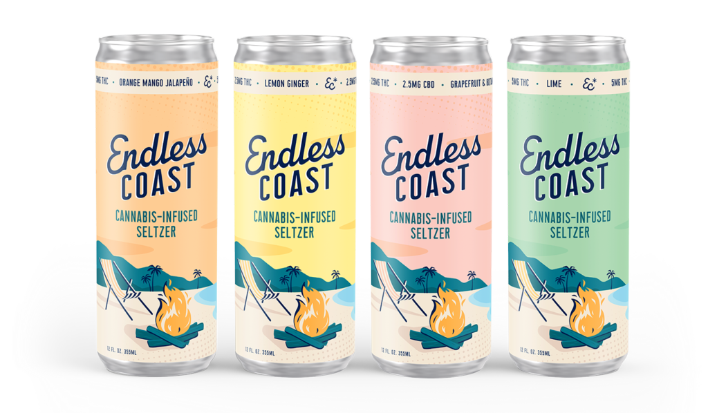 Endless-Coast-Family-cannabis infused seltzer