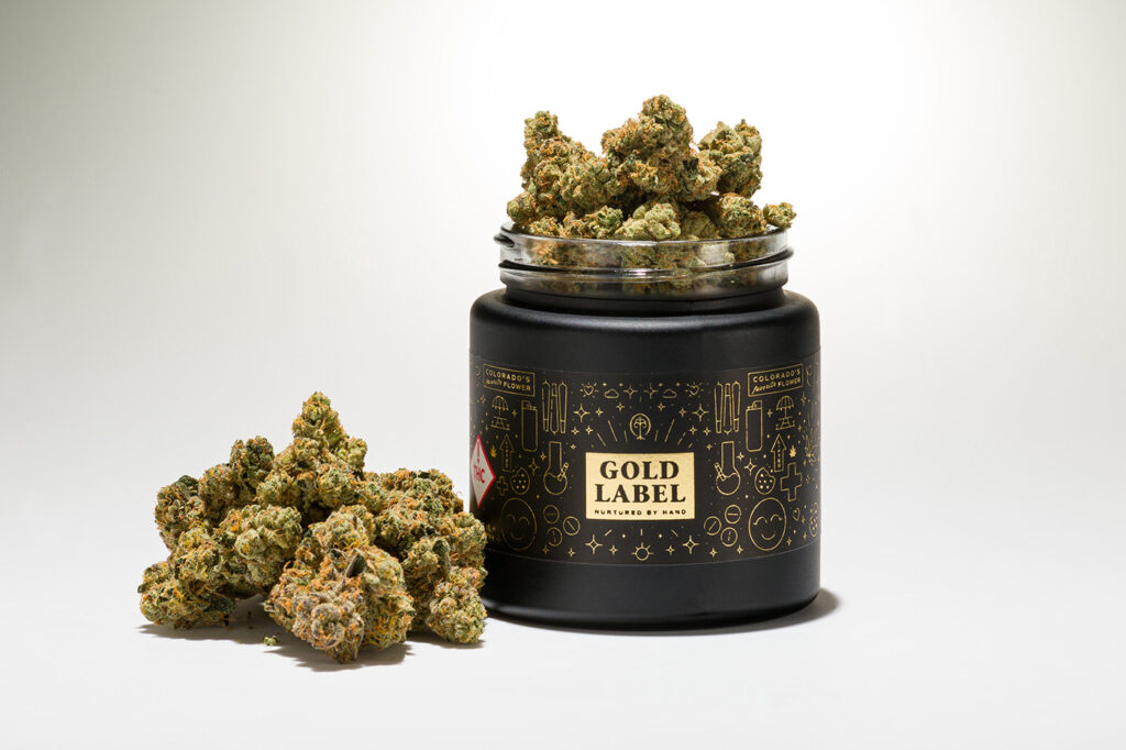 Native Roots Gold-Label Cookie-Cake marijuana strain