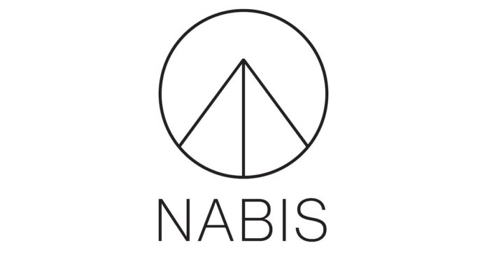 Nabis logo white background black text