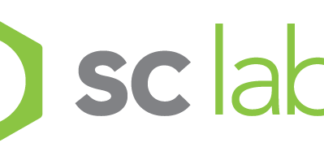 SC Labs Names Cannabis Business Leader Hirsh Jain to its Board of Directors SC Labs logo white background gray and lime green text