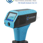 Cannabix Technologies Correlates THC in Breath and Blood using Proprietary Sample Collection and Analysis Hardware in Southern US Study cannabix breathalyzer product image blue gun white background cannabix logo above breathalyzer