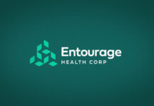 Entourage Health Signs Four New Union Groups to its Starseed Medicinal Program entourage health logo white text on teal background