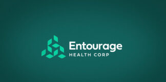 Entourage Health Signs Four New Union Groups to its Starseed Medicinal Program entourage health logo white text on teal background