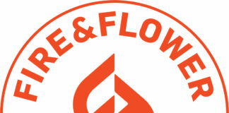 Fire & Flower Announces Appointment of Chief Financial Officer white background fire and flower logo in orange text