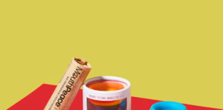 Moose Labs Eliminates Over Half of Its Plastic Packaging product image of moose labs mouth piece products on a red and yellow background