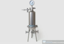 Industrial Sonomechanics Introduces New Large-Capacity In-Line Cartridge Filter Assembly for Nanoemulsions industrial sonomechanics nanoemulsifier