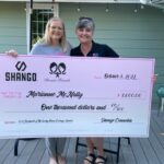 Two-Time Cancer Survivor Honored with Cash, Gifts from Portland Dispensary Marianne-check-presentation-2