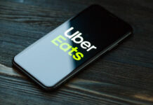 Uber Eats and Circle K Are Making Cannabis More Convenient Russia, Kazan Sep 2 2019: Uber Eats application icon on Apple iPhone X smartphone screen close-up. Uber eats app icon. Social network. Social media icon