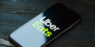 Uber Eats and Circle K Are Making Cannabis More Convenient Russia, Kazan Sep 2 2019: Uber Eats application icon on Apple iPhone X smartphone screen close-up. Uber eats app icon. Social network. Social media icon