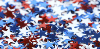 Maryland and Missouri Pass Cannabis Reform, Others Fail 2022-cannabis-election-results Star shaped confetti - perfect as a election or 4th of july background - focus on stars in front