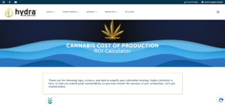 Grower Profitability Visualized with Online Cannabis ROI Calculator 25836