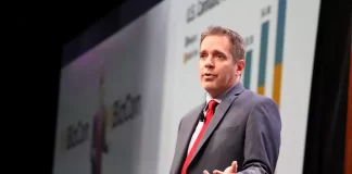 MJBiz CEO Chris Walsh to Step Down MJBiz CEO Chris Walsh speaks at MJBizCon