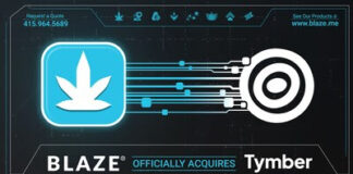 BLAZE Cannabis Retail Software Announces Acquisition of Tymber E-commerce Platform Blaze-Tymber-logos